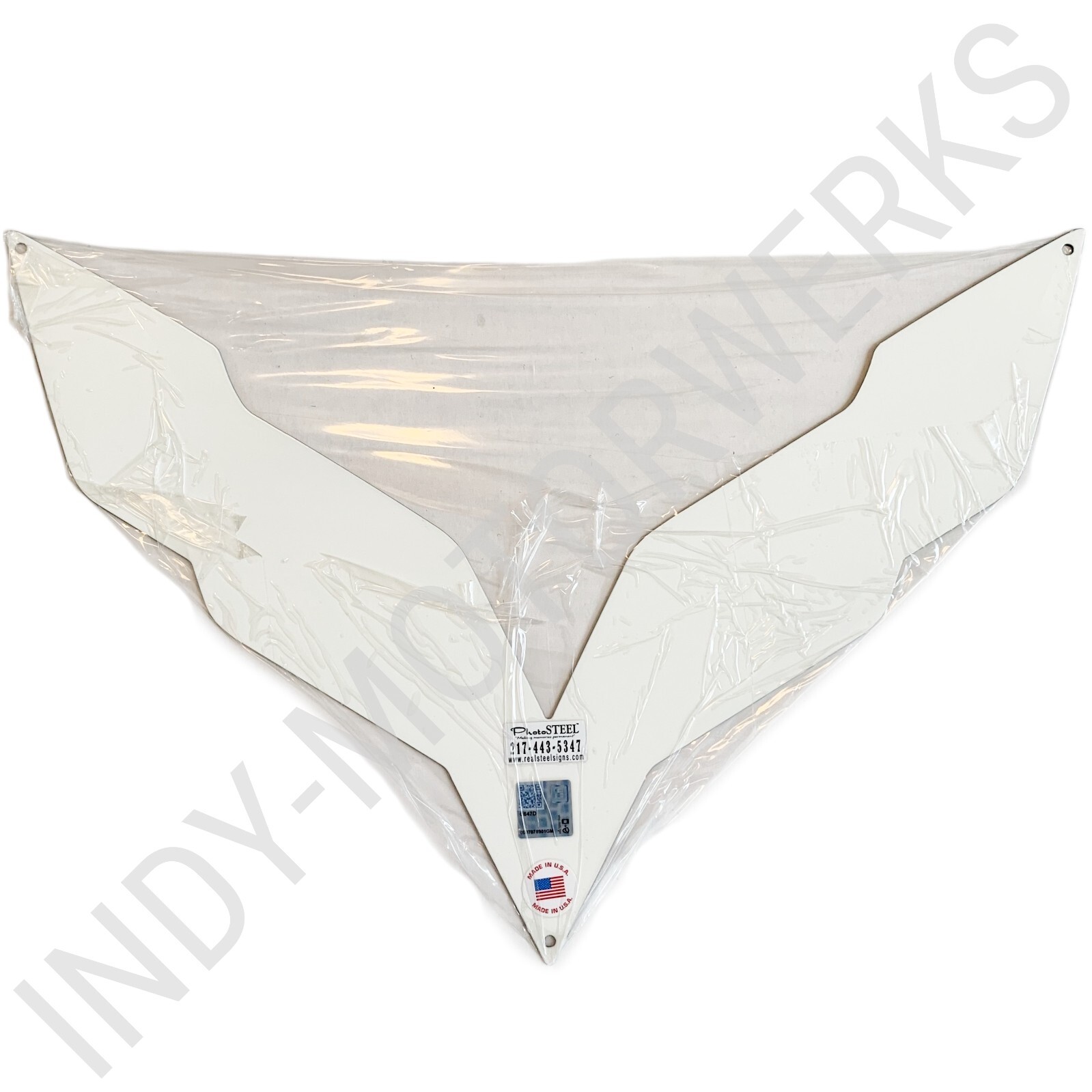C7 CORVETTE UNDER HOOD CROSSED FLAG EMBLEM COMPLETE KIT FITS 14 – 19 CORVETTES