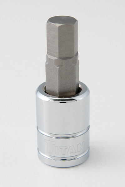 Titan 15609 3/8-Inch Drive x 9mm Hex Bit Socket – 9 mm