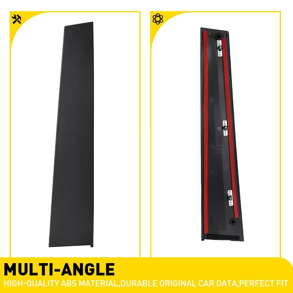 Left Door Applique B Pillar Molding Trim For 2019-2026 RAM 1500 68292929AD 1-10X