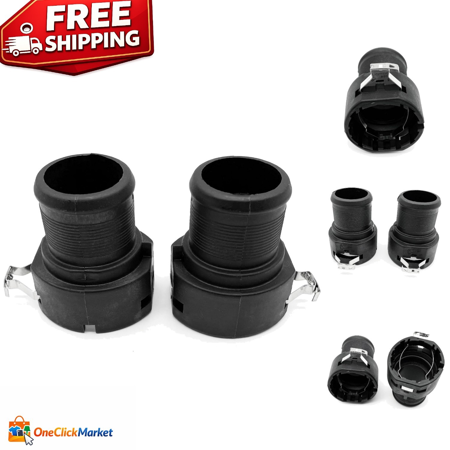Replacement Radiator Hose Connector Set for KIA Optima, Sportage, & Hyundai