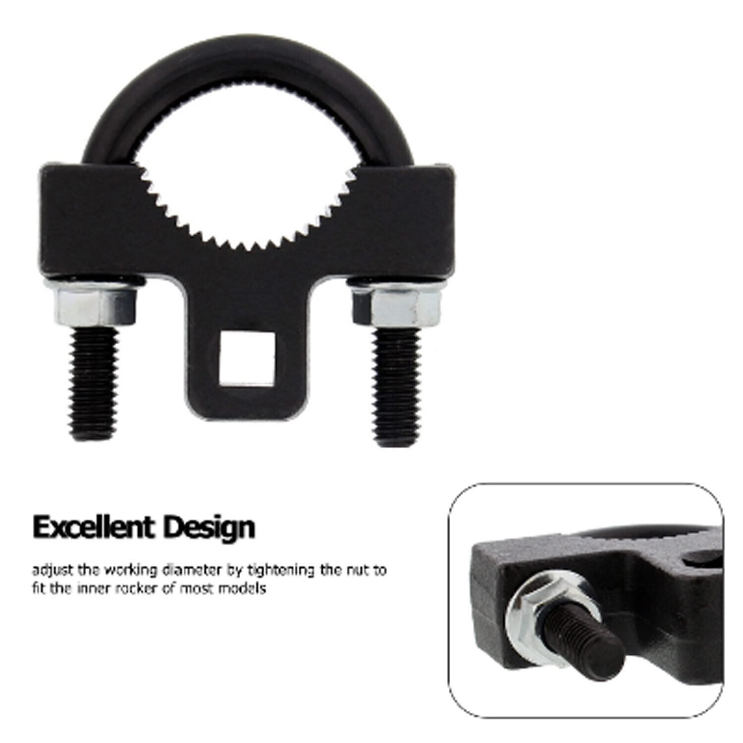 Inner Tie Rod Tool Removal Remover 3/8″ Low-Profile Turner Installer Car Repair