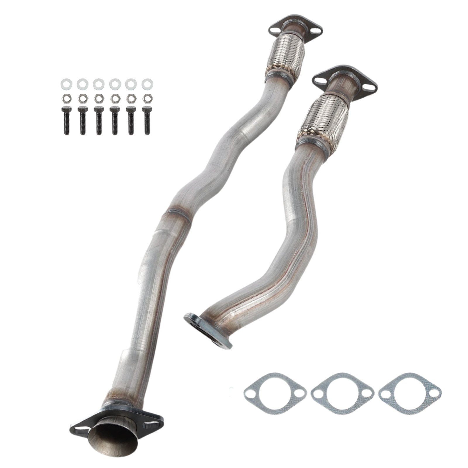 Intermediate Flex Pipe For 2010-2019 Ford Taurus 3.5L Turbo 2 pcs