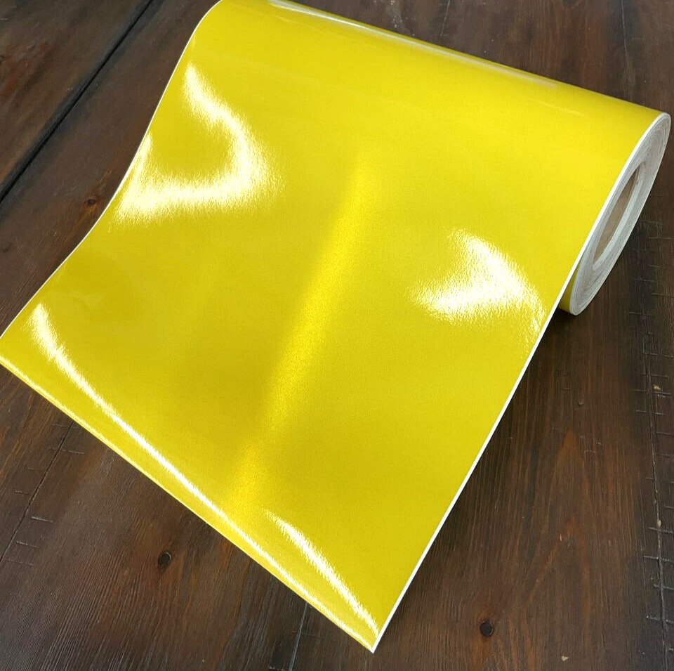 3M™ Scotchlite 680 Reflective Vinyl UnPunched Lemon Yellow 15″X12″