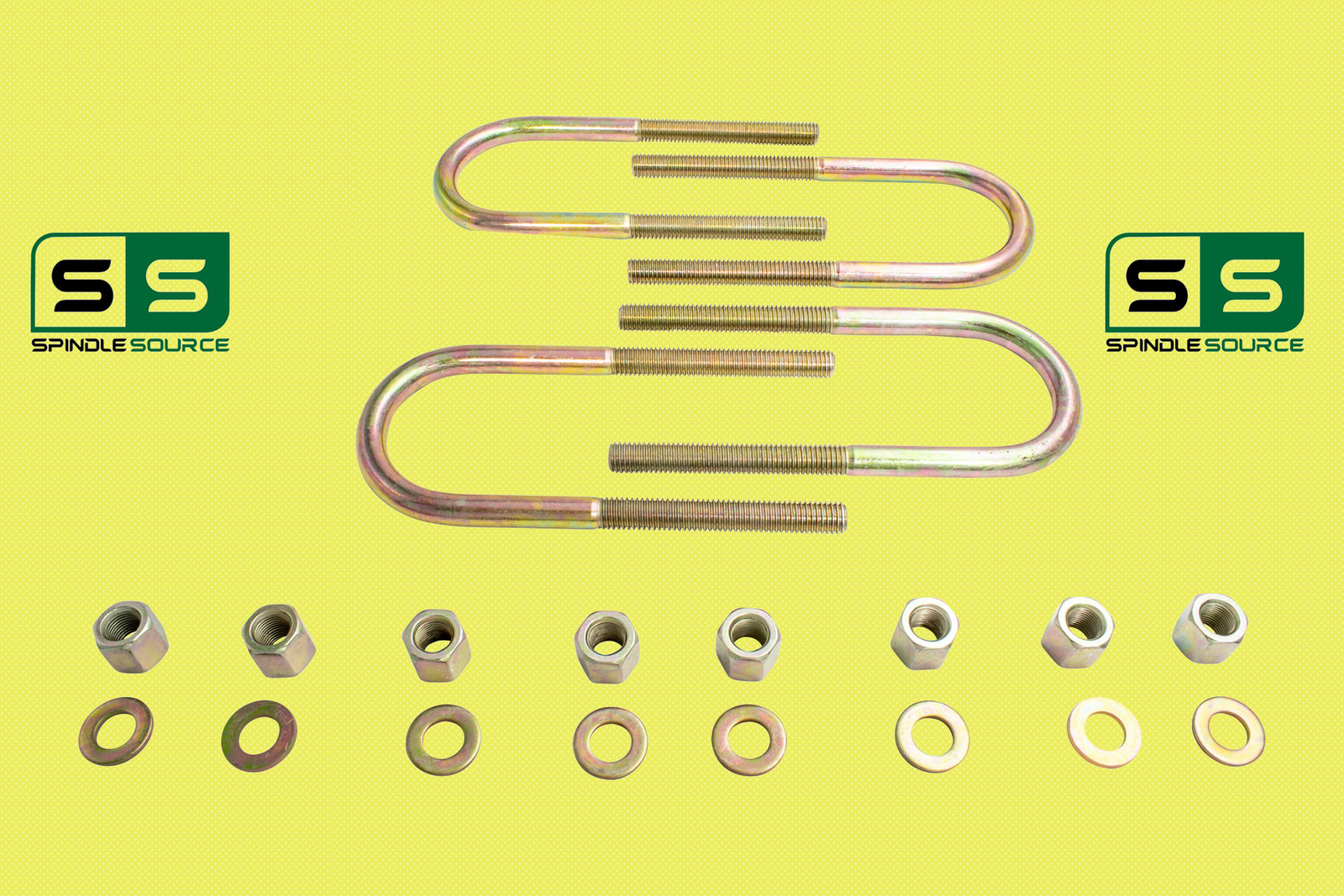 Grade 8 Flip Kit U-Bolts for 1998 – 2009 Ranger 2WD