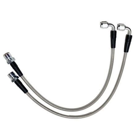 S550 Mustang Front Brake Line Kit +3″ From Stock Length -03AN 90Â° Female on …