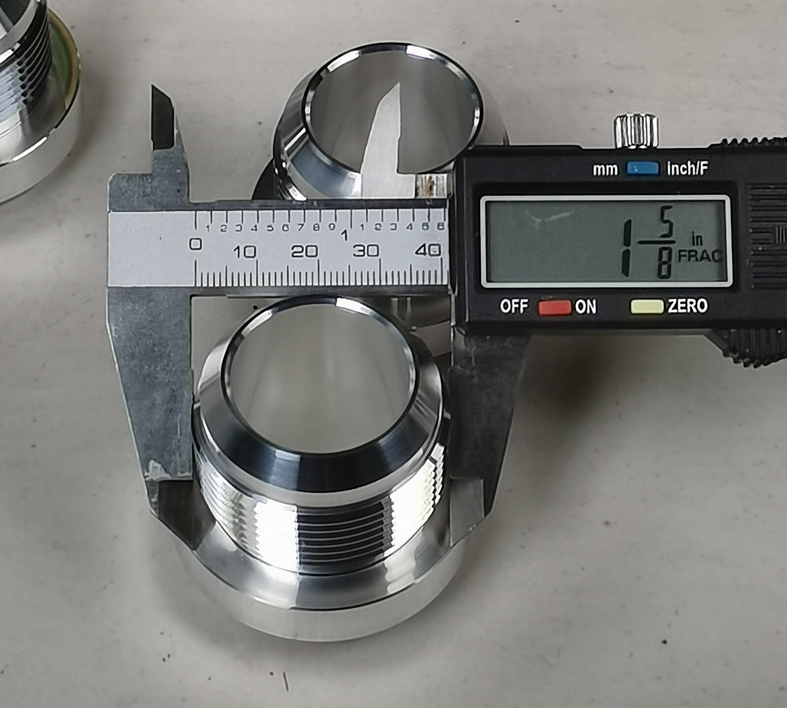 AN20, 20 AN MALE BILLET 6061T6 ALUMINUM WELD ON / WELD IN FITTING BUNG – QTY 1