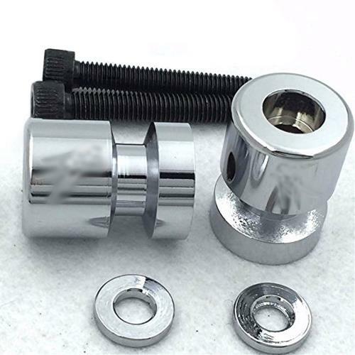 Chrome Swingarm Spools “Sun” Logo For Suzuki GSX 1300R Hayabusa /GSF1250S Bandit