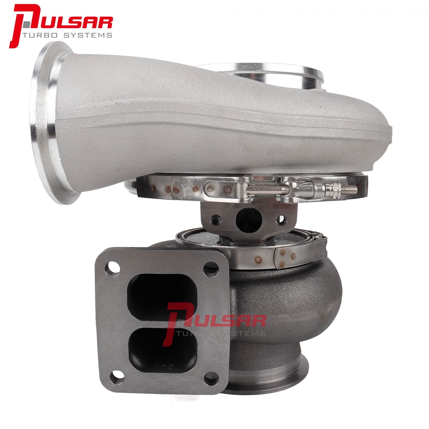 Pulsar Turbo 464SX4 64mm Billet Wheel T4 Divided 1.0A/R 83/74mm Turbine Turbo