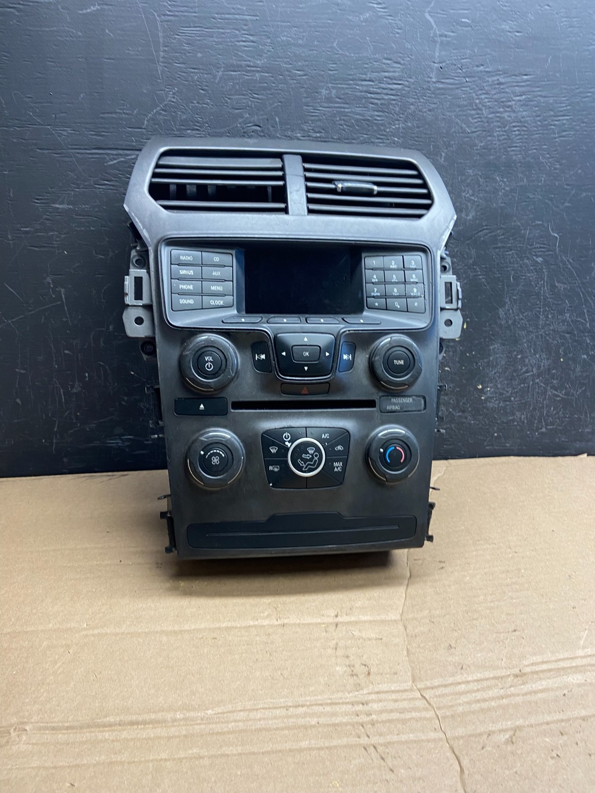 2014 2015 Ford Explorer Radio Climate Control Trim Bezel Panel af1848 DG