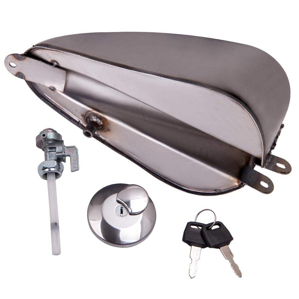 1.5 Gallon 5.6L Gas Fuel Tank Fit For Harley Sportster Ironhead Bobber 1955-78