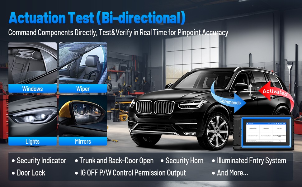 2026 TOPDON VeriDiag X800BT 34+Reset Bluetooth Bidirectional Vehicle Code Reader