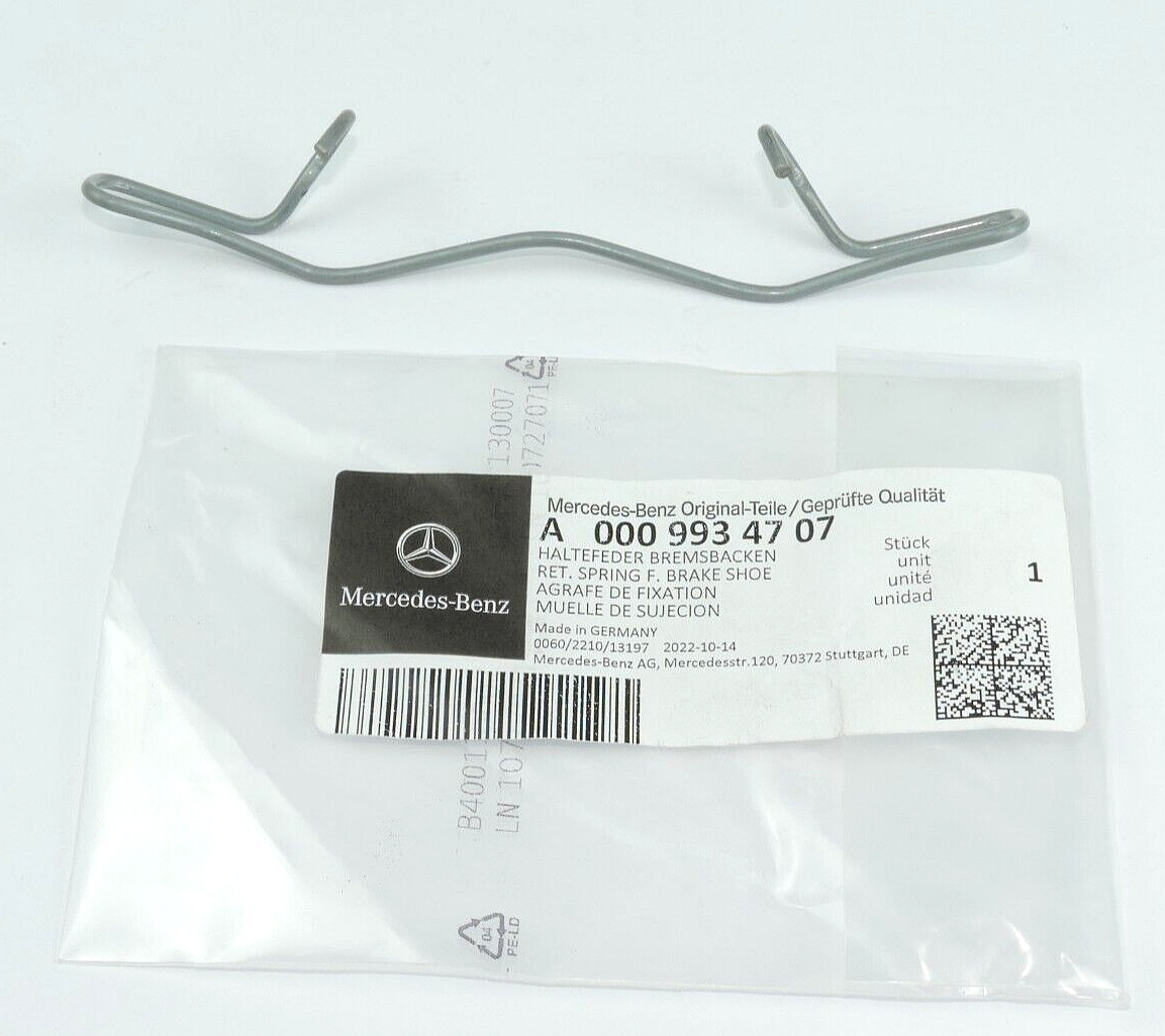 New Genuine MERCEDES OE: A0009934707 RET. SPRING F. BRAKE SHOE