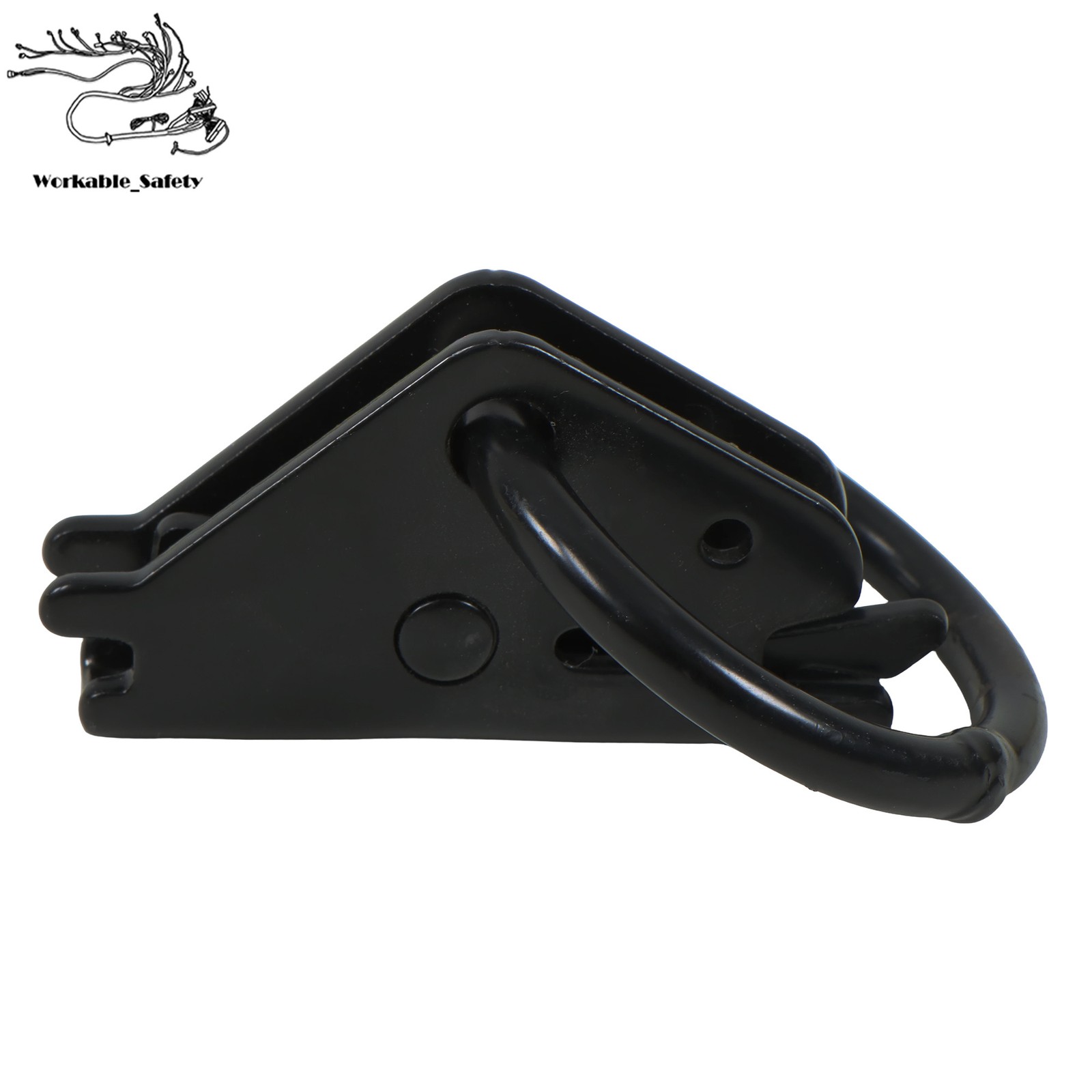 16 Pack 4′ E-Track Rail Set, Black Powder Coated Finish Fit For Trailers & Vans