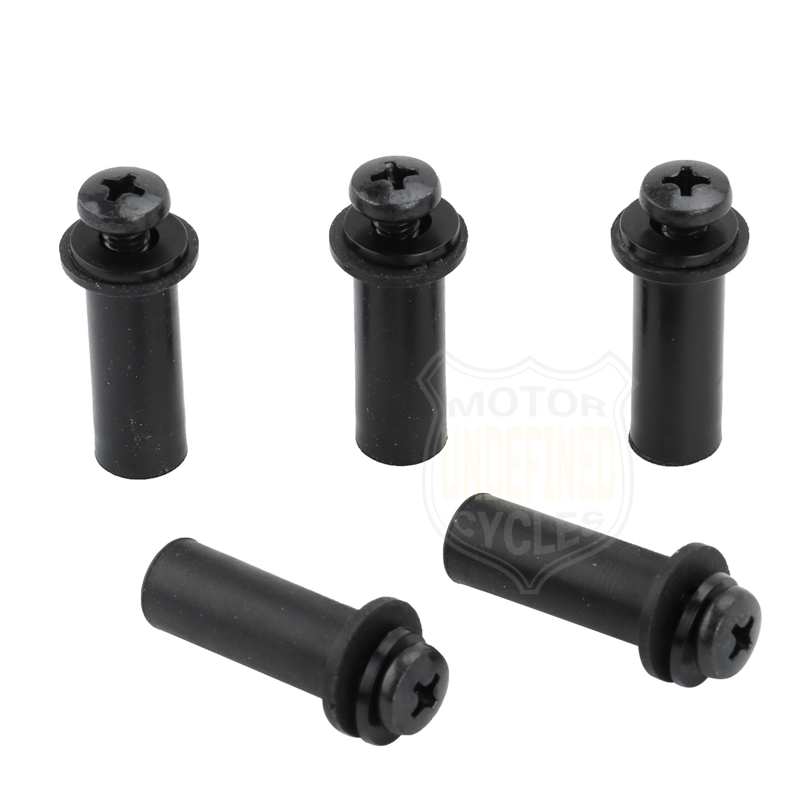 Black Windscreen Well Nut Bolt Screws Kit For Harley Touring Road Glide 98-22 US