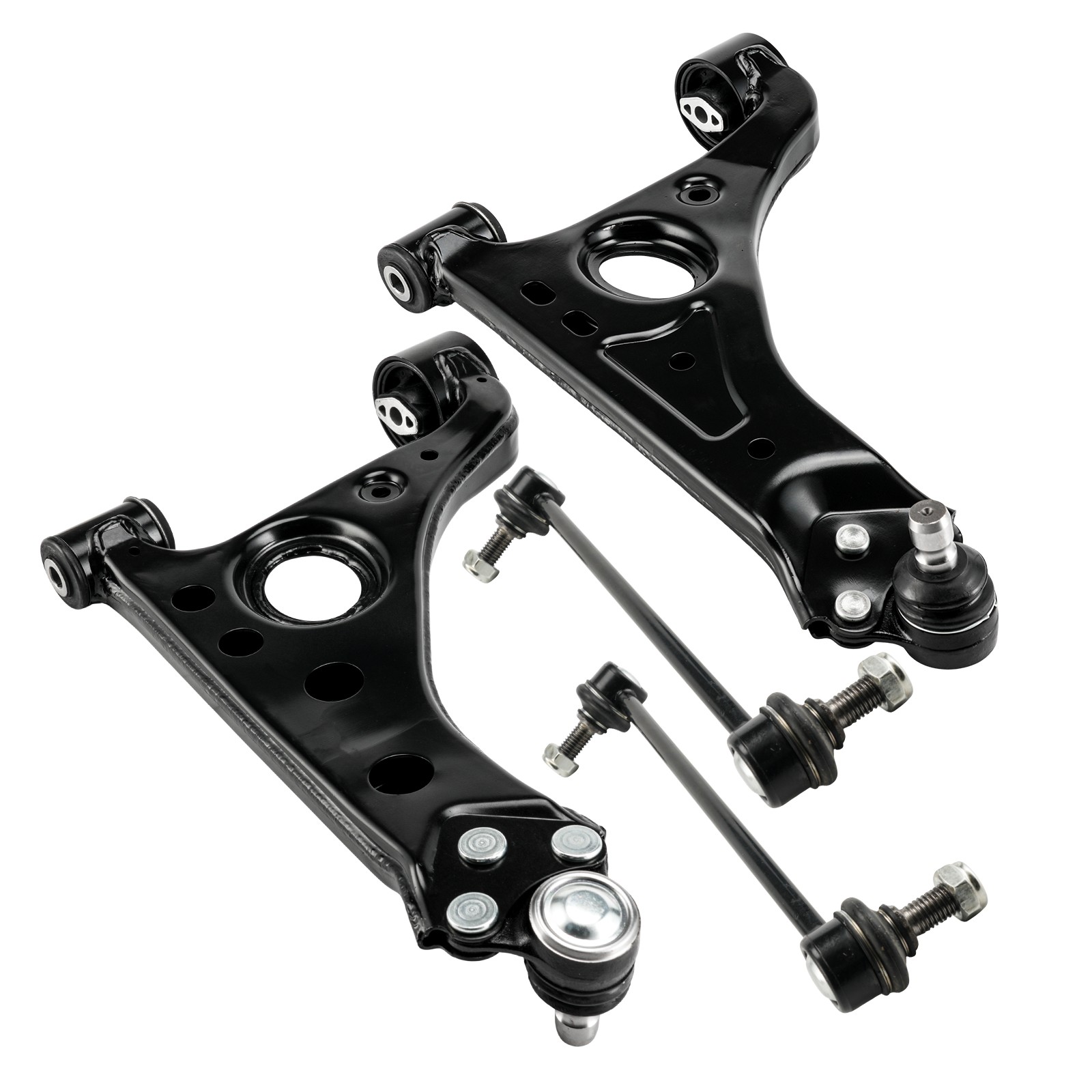 Set of 4 Front Control Arms Sway Links Fits 2013-2022 Buick Encore All engine