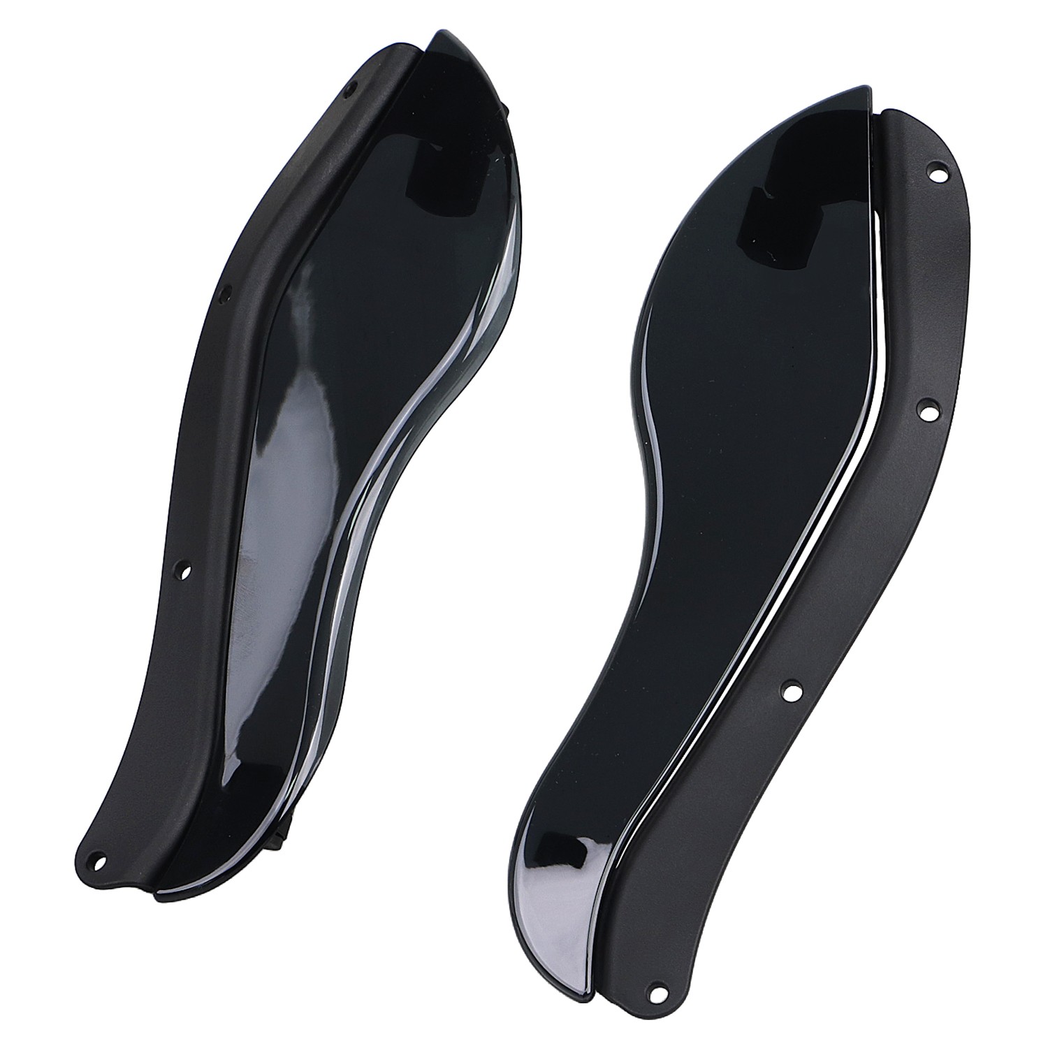 Smoke Fairing Wind Side Air Deflectors For Harley Electra Street Tri Glide 08-13