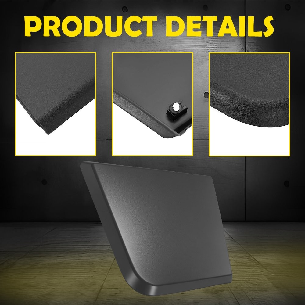 Fits 2019-2024 Ram Promaster LH RH Rear Body Door Trim Molding Black 1500-3500
