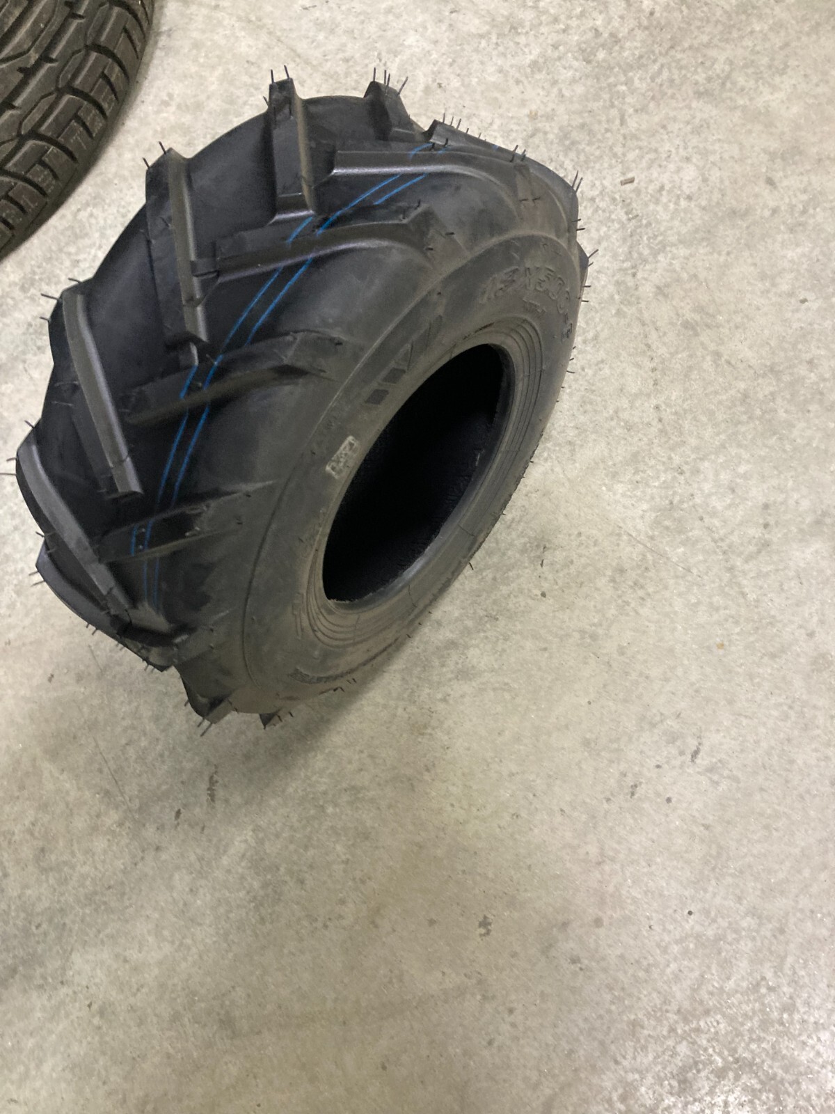 1 New Garden Tiller Tires 13 5.00 6 OTR Fieldmaster R-1 4 ply Tubeless 13×5.00-6