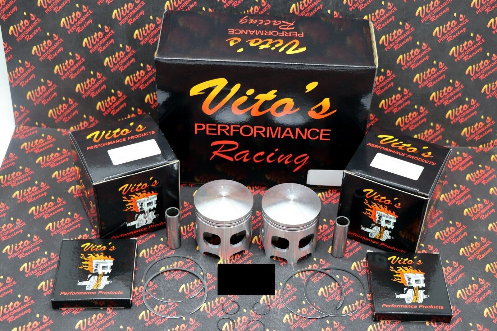 2 x Vito’s Performance POWER PRO Banshee FORGED pistons +6hp 64.00 64mm 64.00mm