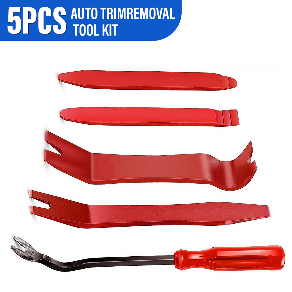 5PCs Car Trim REMOVAL -Tool Kit For Door Panel Fastener Auto Dashboard Plastic