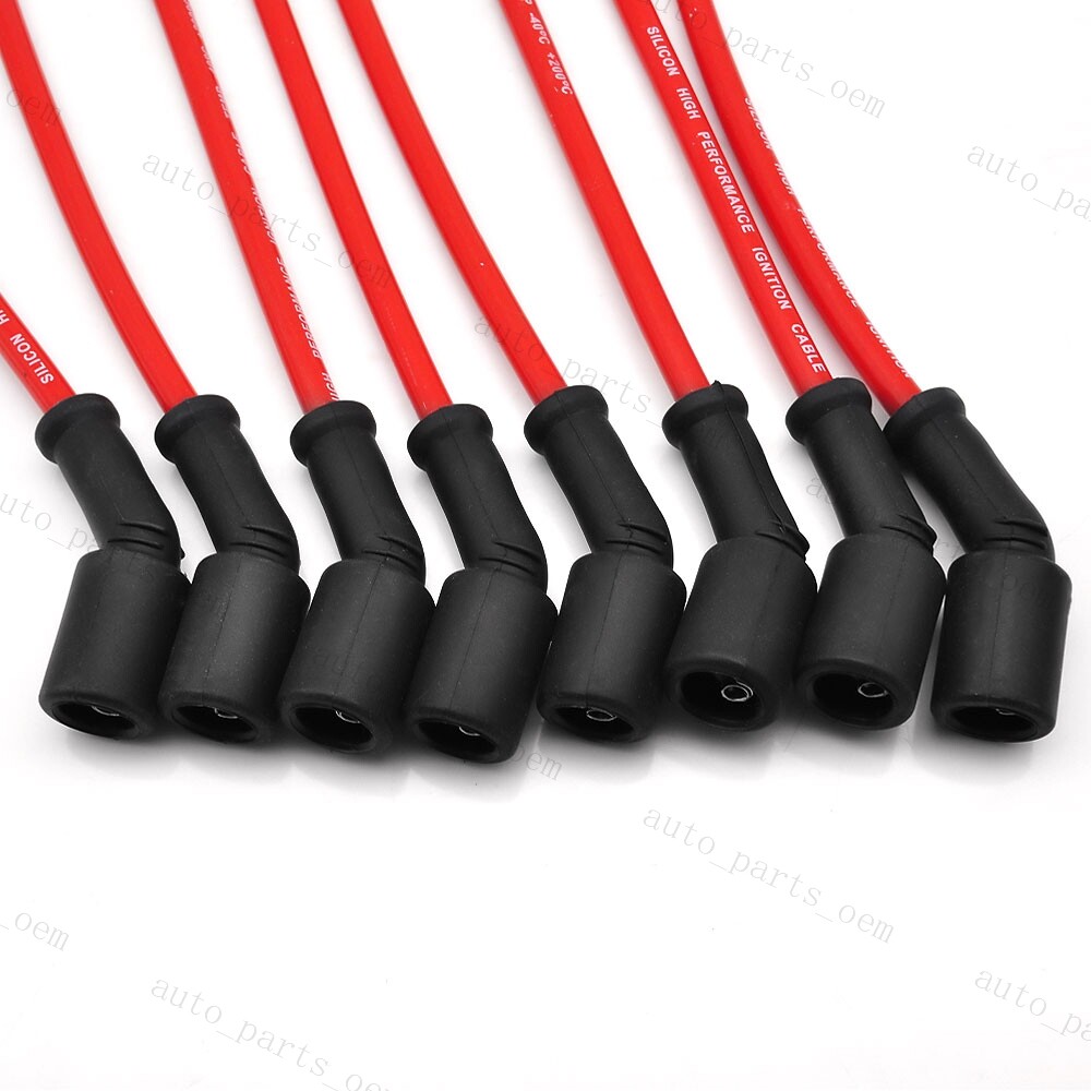 8x Ignition Coils & Spark Plug &Wire For GMC Chevy Silverado 1500 5.3L 2007-2016