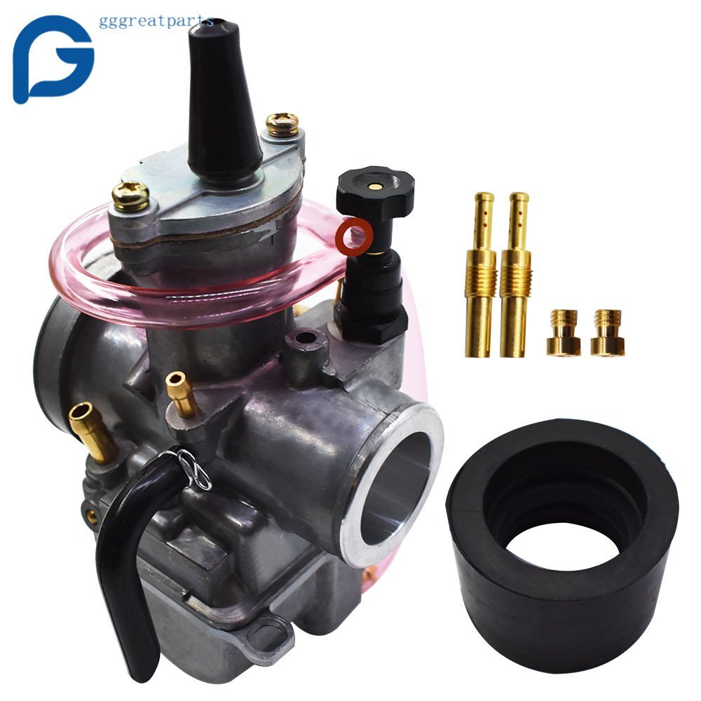 24mm PWK 4T Motorcycle Carburetors Power Jet Racing Dirt Pit Bike ATV USA