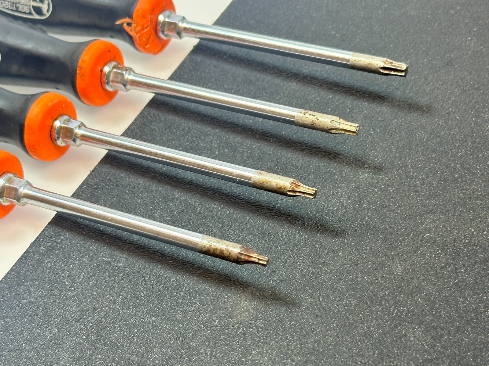 ?? Snap-on Tools USA SGTX40BO Torx Set T8-T20 Miniature Torx Orange Soft Grip
