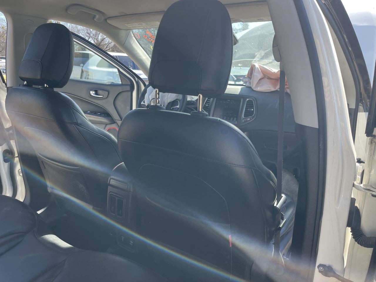 Passenger Front Seat Manual Cloth And Leather Fits 17-21 COMPASS 1003851