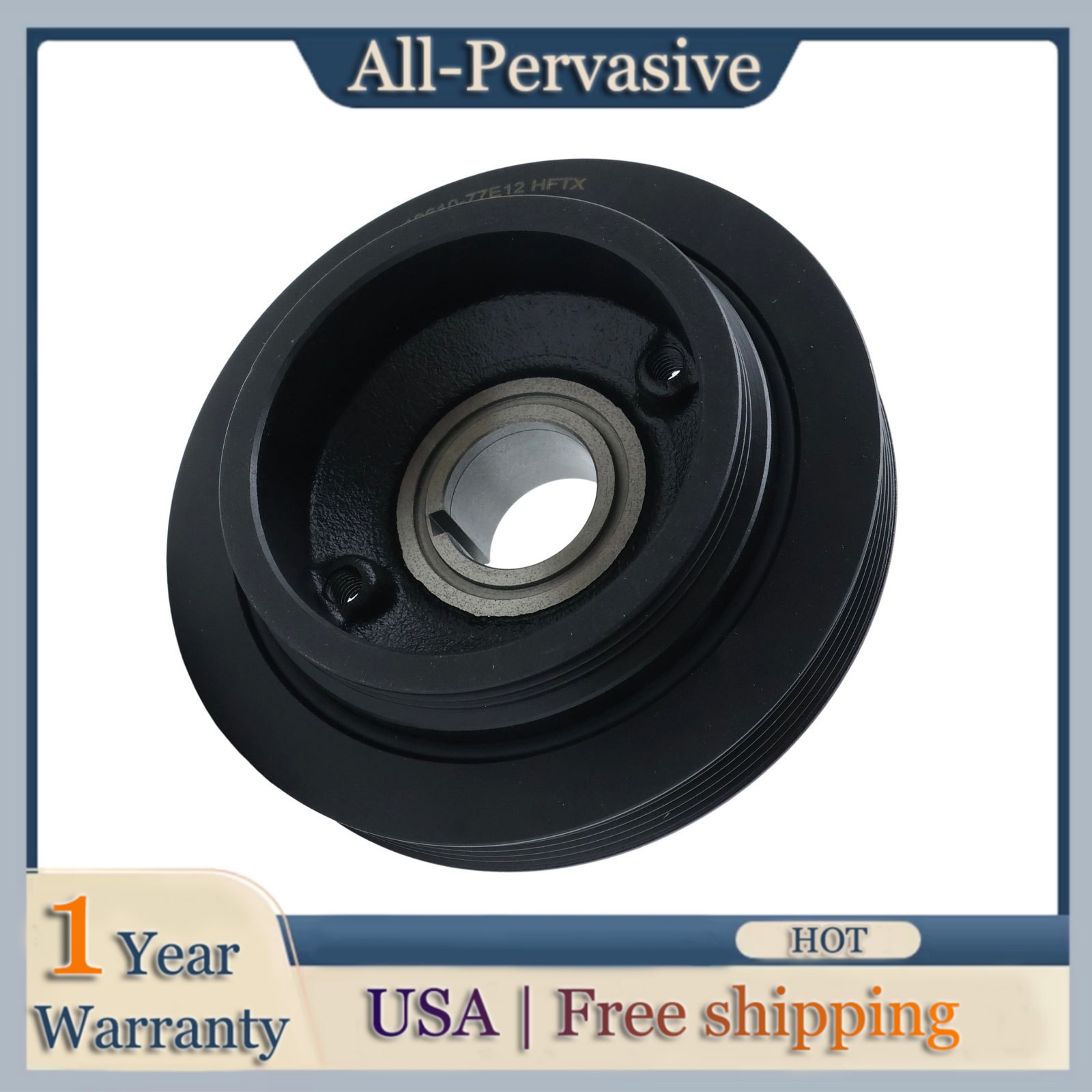 Engine Crankshaft Pulley For 1999-2003 Suzuki Vitara 2.0L L4 12610-77E10