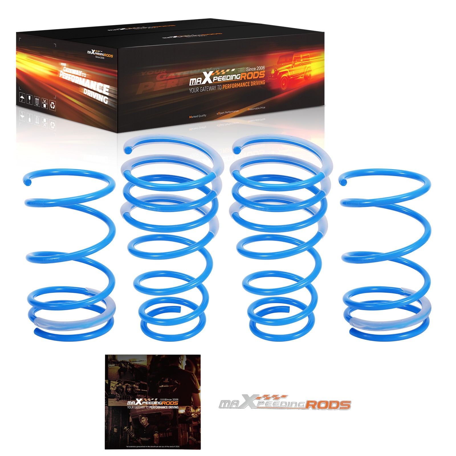 MaXpeedingrods Lowering Coil Springs Set For Toyota Corolla 98 – 02