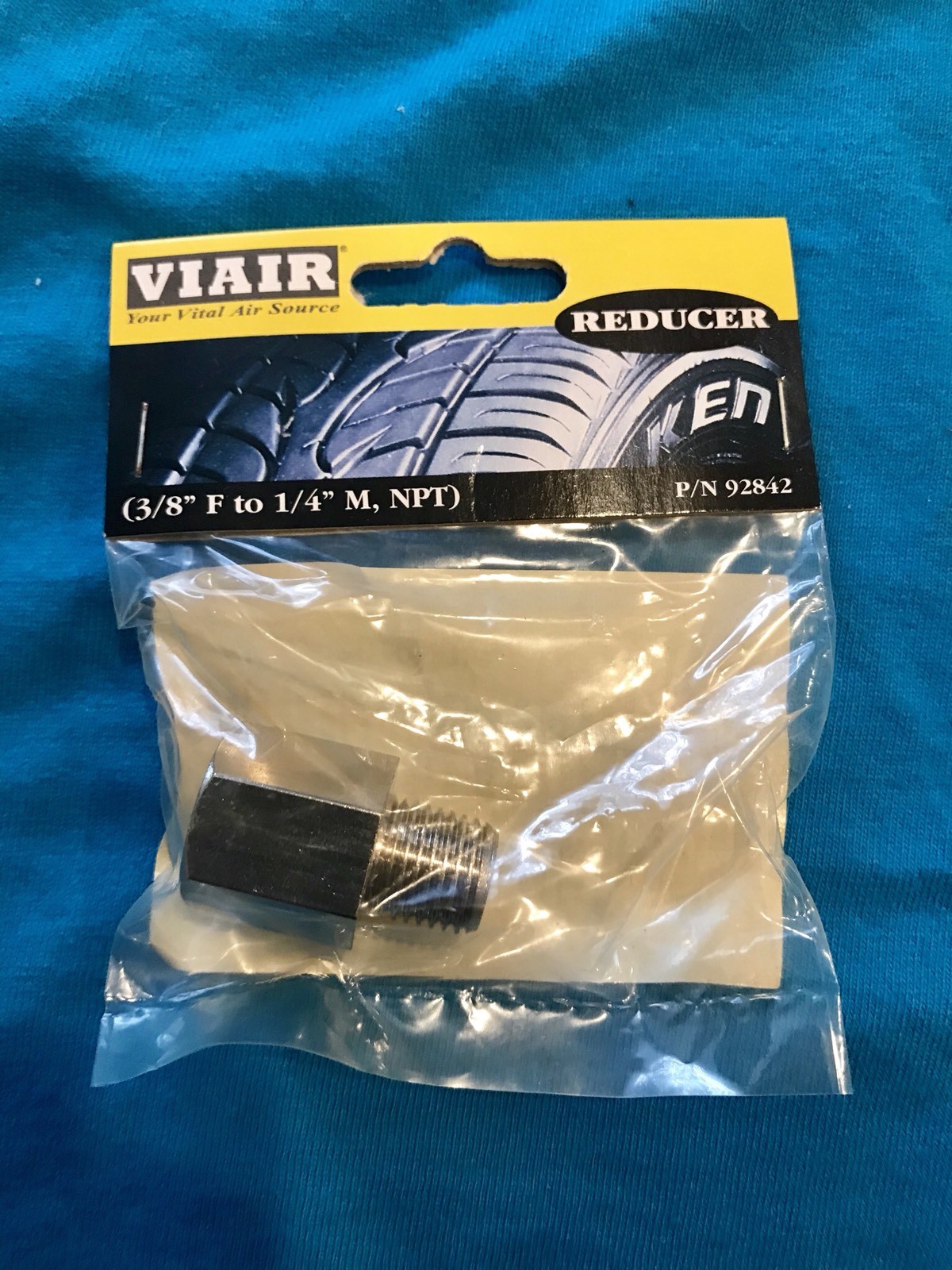 Viair Reducer, 3/8″ F NPT to 1/4″ M NPT 92842