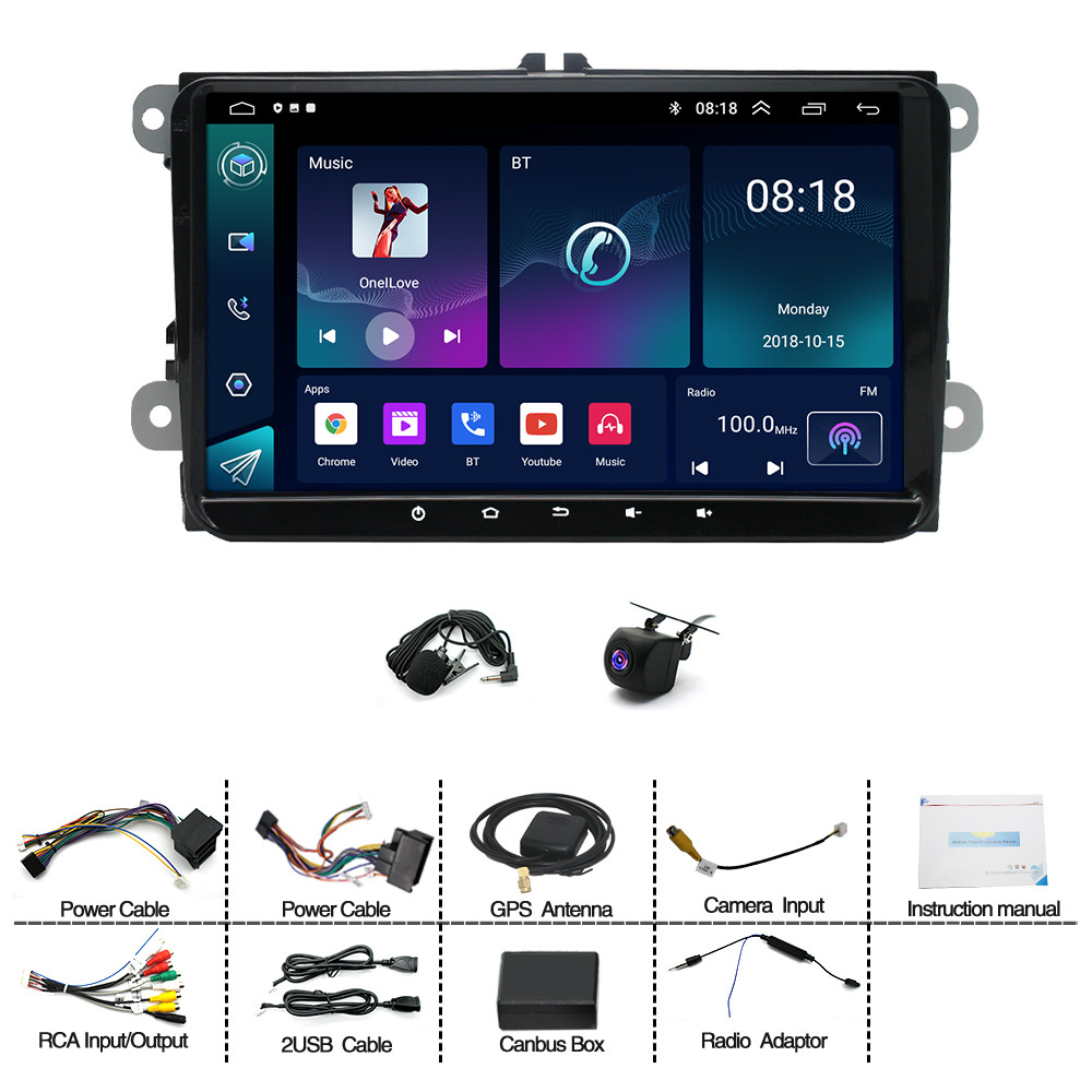 For 2012-2014 VW Passat NMS Android 14.0 Carplay Car Stereo Radio GPS Navi