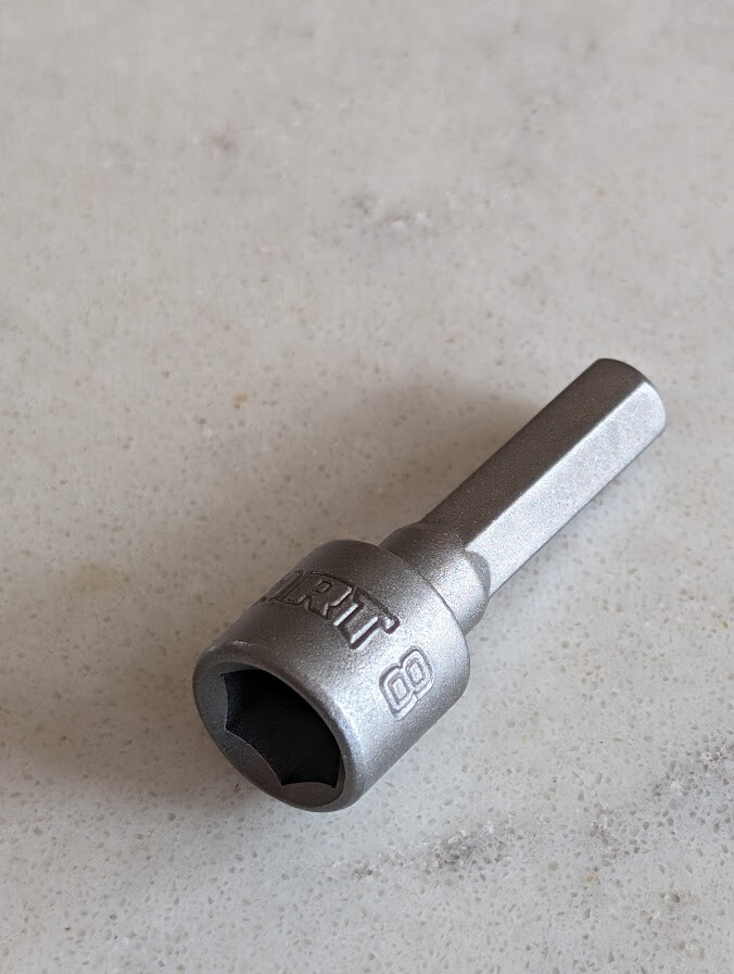 Hart Metric Nut Driver Bit 1/4″ Hex Shank Socket – PICK YOUR SIZE
