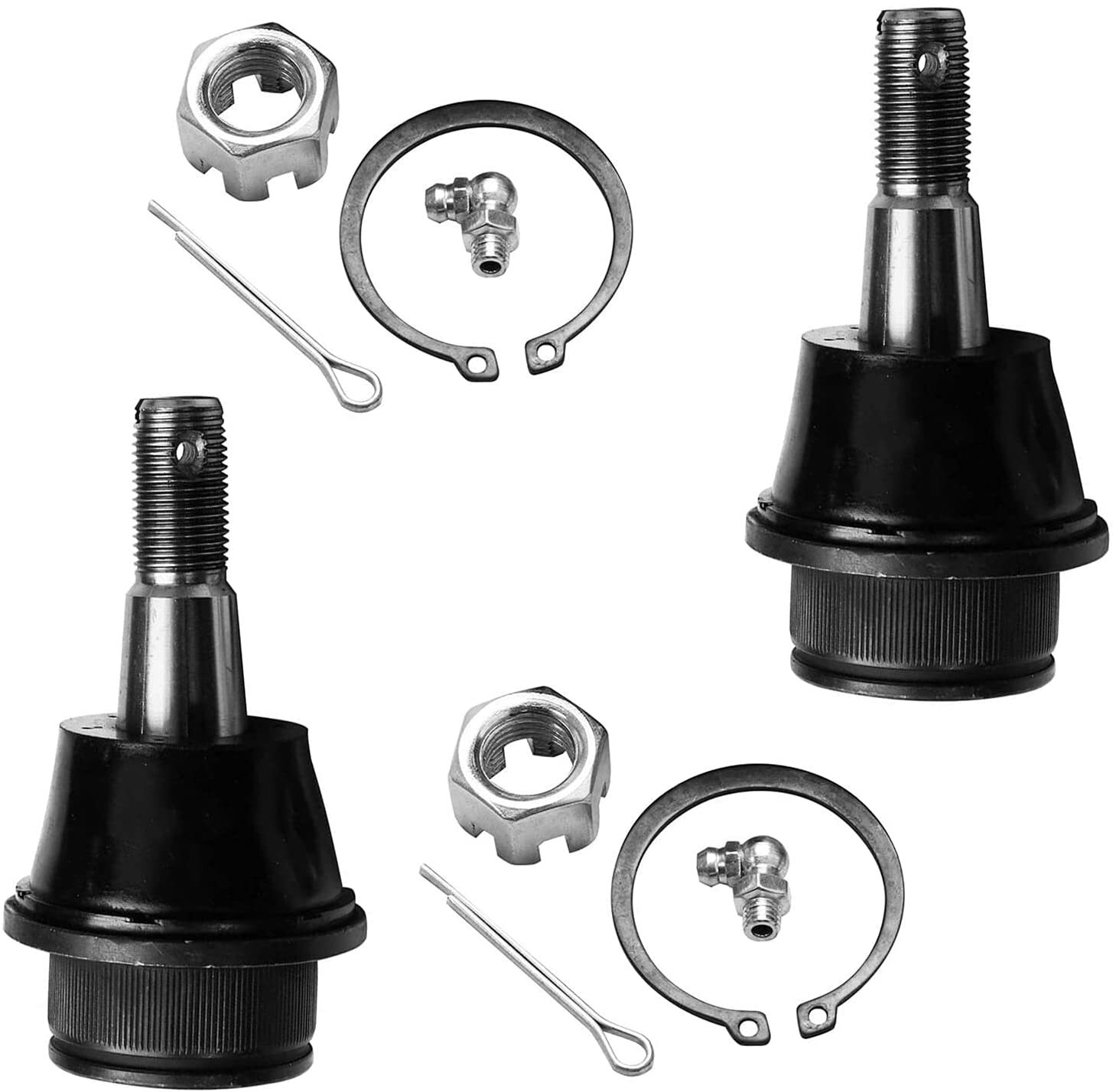 Front Upper Lower Ball Joints for 2006 2007 2008 2009 2010 Dodge Ram 1500