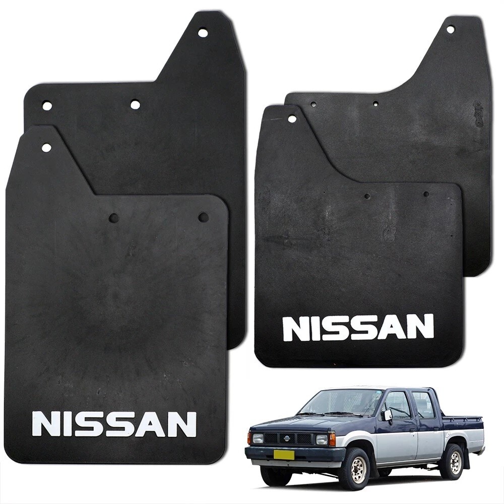 Full Set Nissan Navara Frontier Pickup D21 1986-1997 Front & Rear Mud Flap Guard