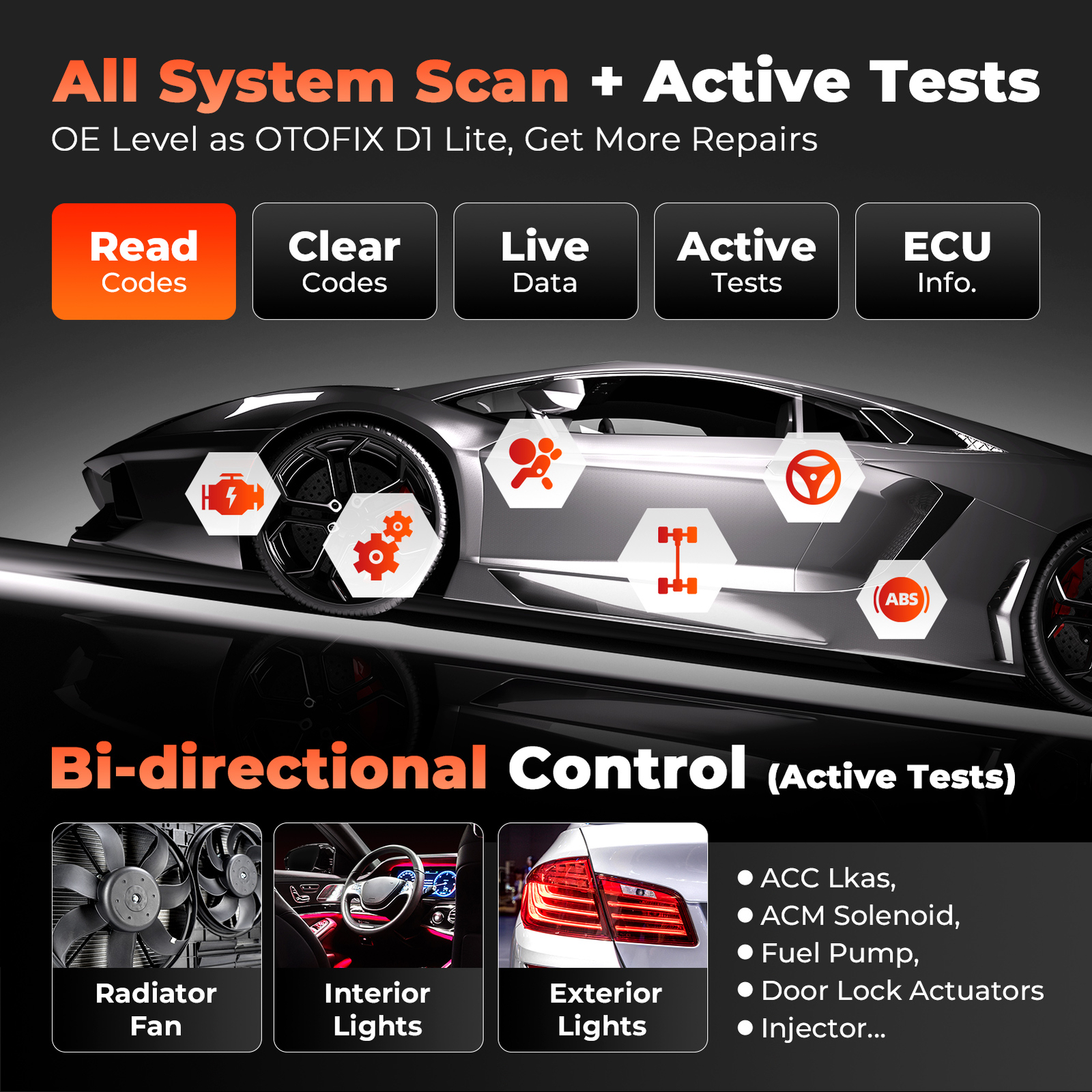 OTOFIX IM1 IMMO Key FOB Programming Full System Bidrectional Diagnostic Scanner