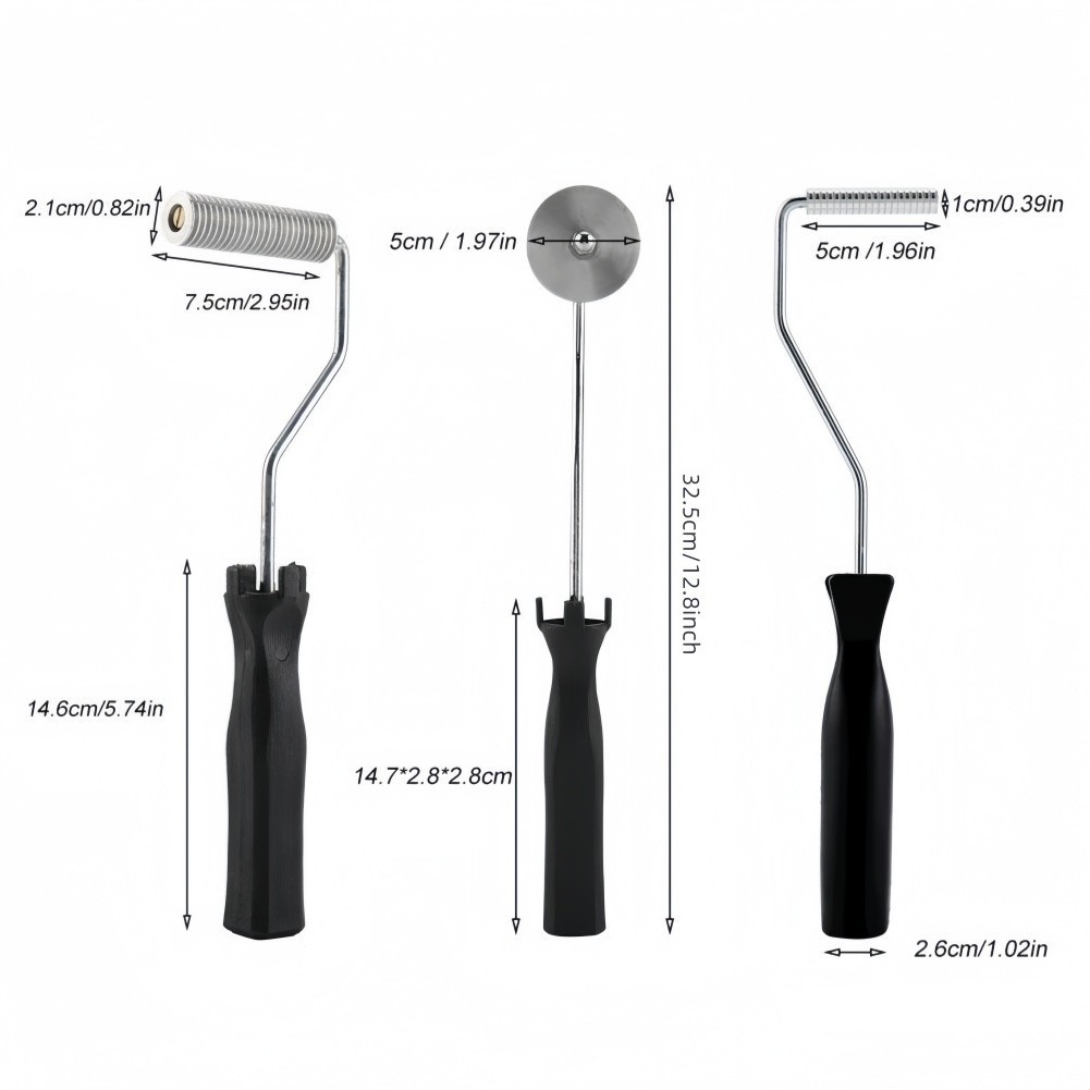 Non Slip Fiberglass Roller Tool with Ergonomic Design for Extended Use