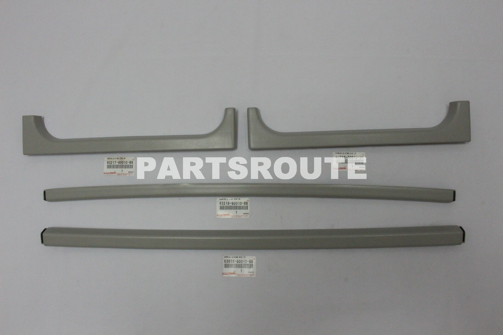 Toyota Land Cruiser Lexus LX450 OEM Front Rear Sliding Sun Roof Garnish 91-97