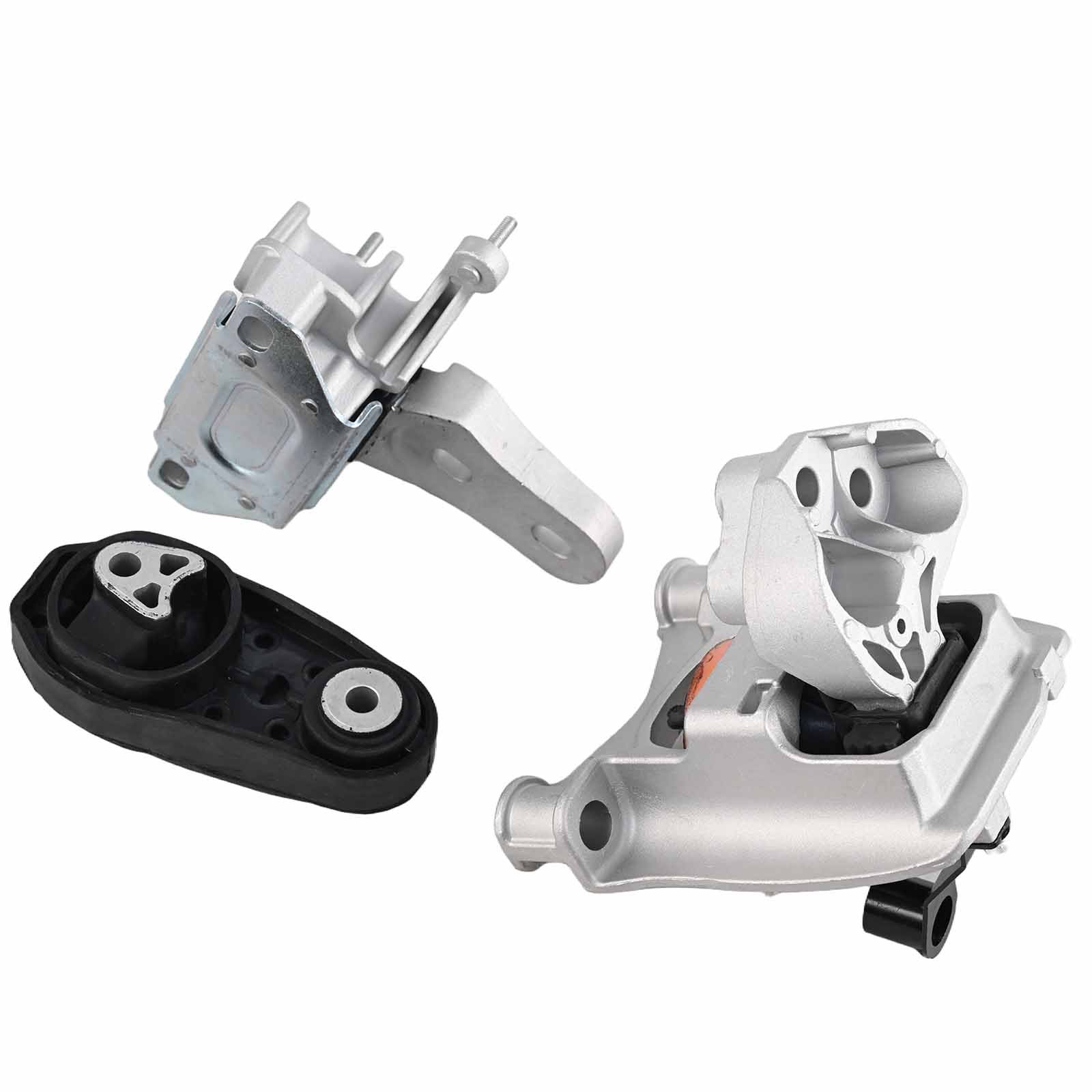 3PCS Rear Right Engine Mounts & Left Trans Mount For Ford EcoSport 21-18 1.0L