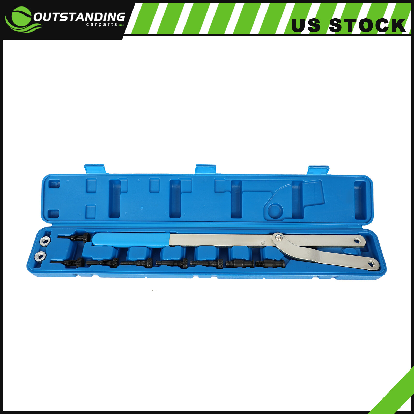 ✅Camshaft Puller Pulley Fan Clutch Removal Holder Tool Kit Set Universal