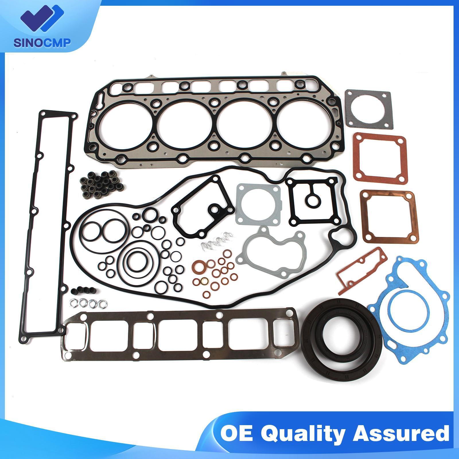 4TNV106 4TNV106T-XTB Engine Overhaul Gasket Set For Yanmar Excavator Loader