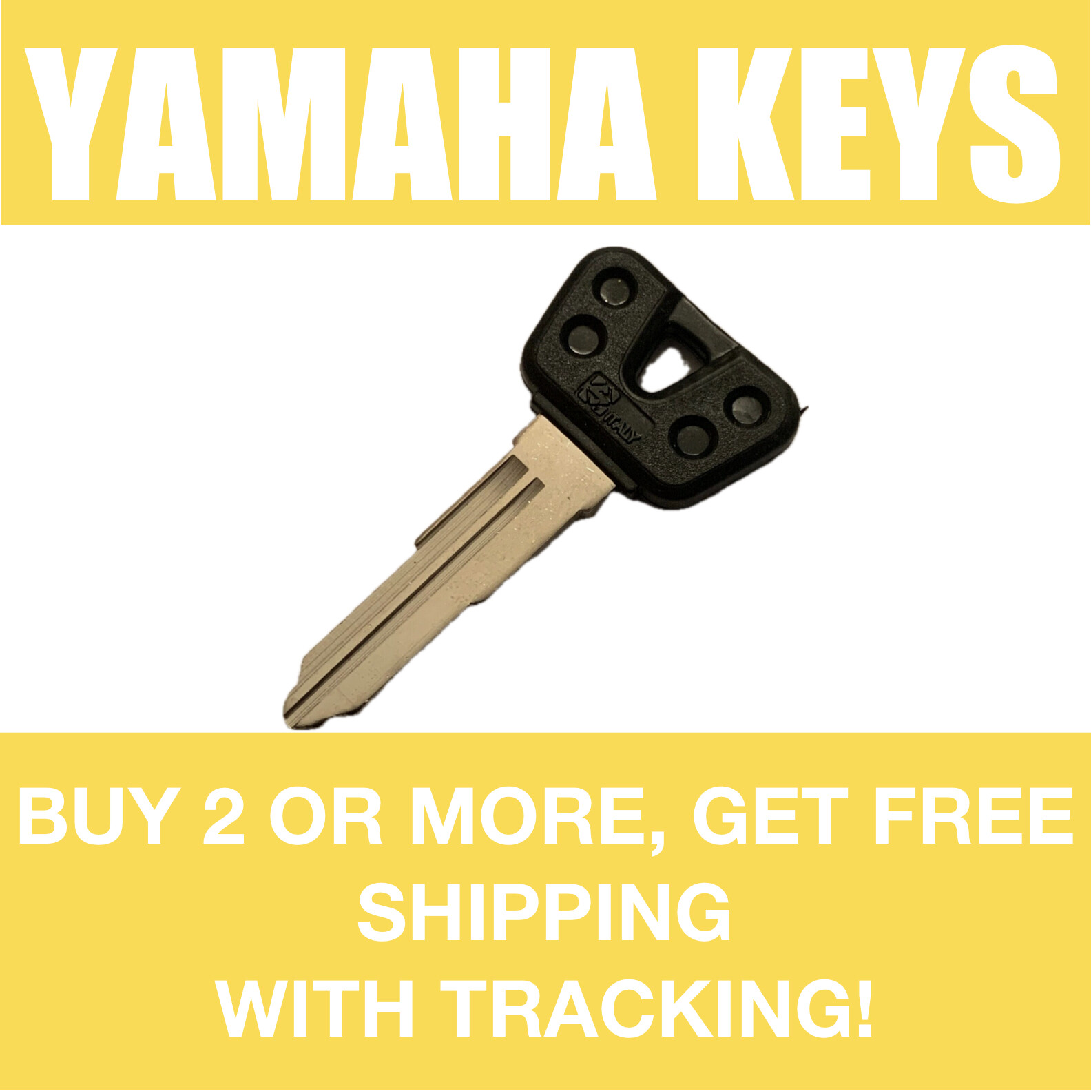 Yamaha Motorcycle ATV Scooter keys Cut to Code key for codes C39810-C59597