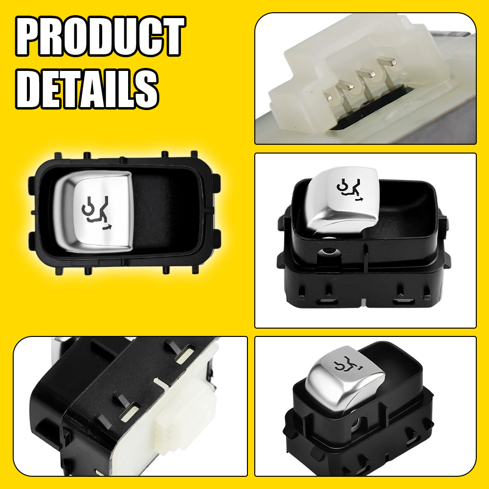 1-10xTrunk Release Button Fit MercedesC300 E300 GLC300 W205 W213 Tailgate Switch