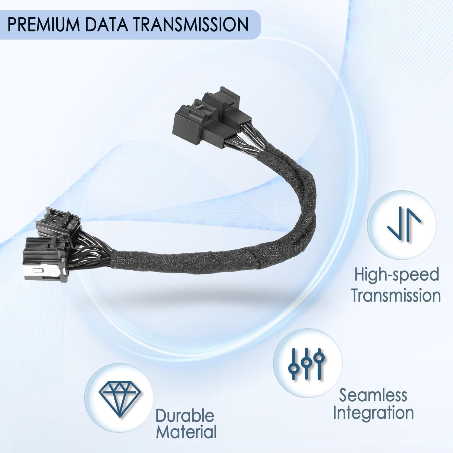 Automotive SGW Bypass Module Extention Cable for Jeep Wrangler Gladiator Ram