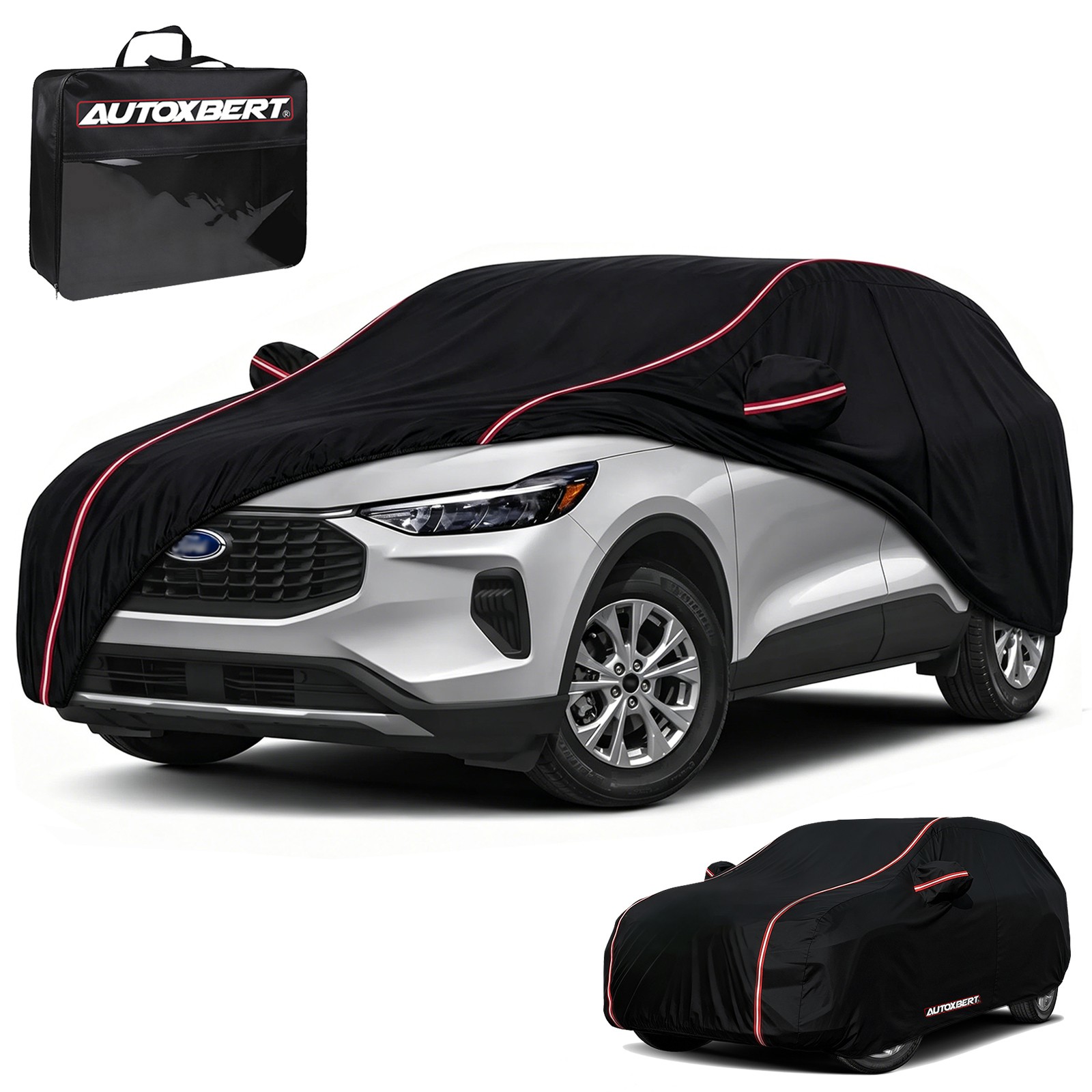 6 Layer SUV Full Car Cover 100% Waterproof All Weather Custom for Ford Escape US