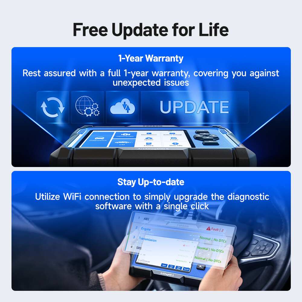 ArtiDiag600S: Multi-Function OBD2 Diagnostic Scanner