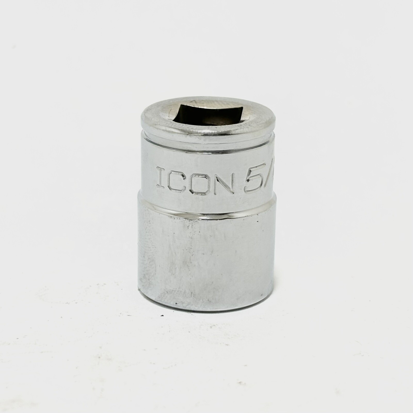NEW ICON 5/8 INCH SOCKET 3/8” DRIVE SAE INCH 6 POINT POLISHED S2SS63