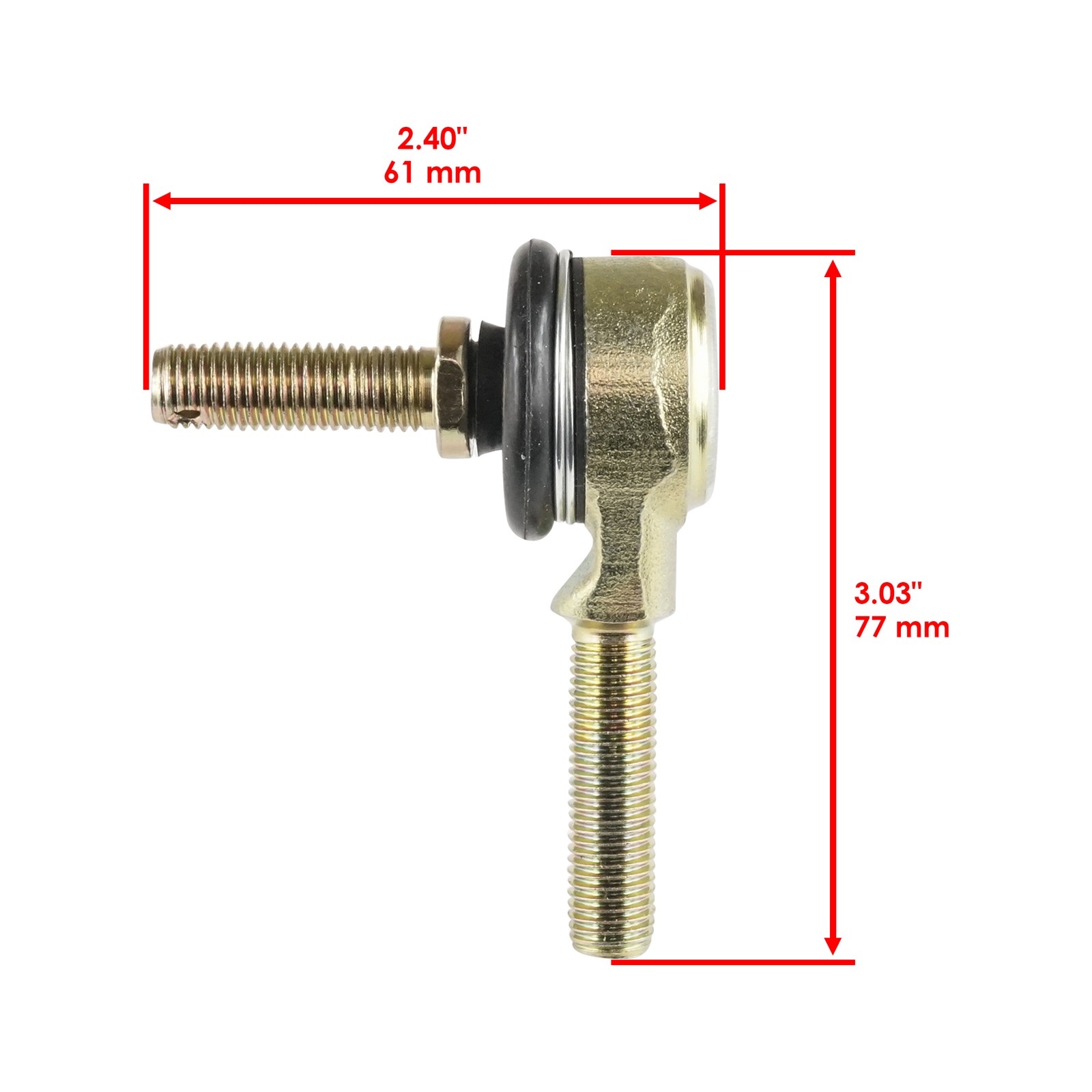 Tie Rod Set for Kawasaki Bayou 300 4X4 KLF300 1989 1990 1991 1992 1993-2002