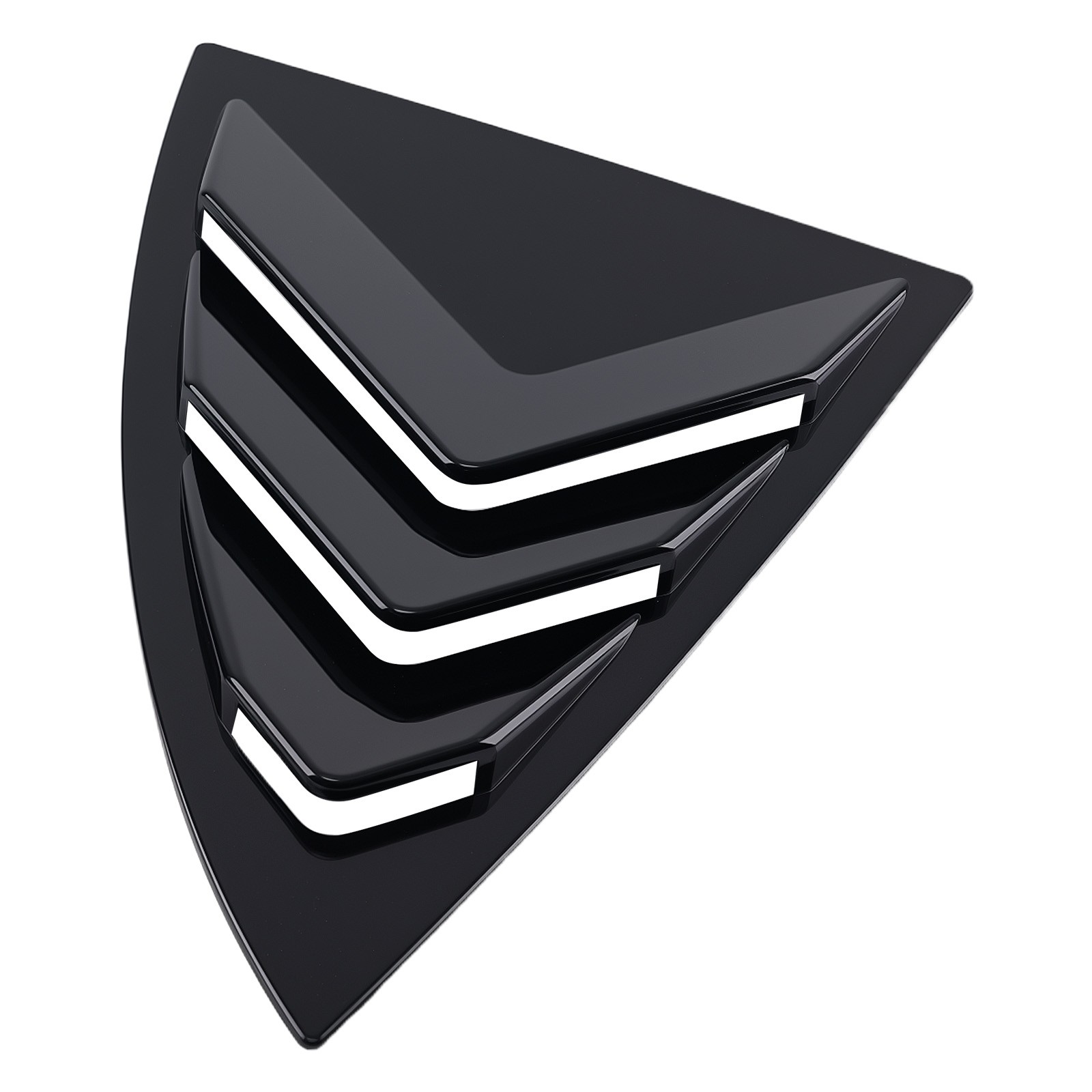 Quarter Panel Louvers for Tesla Model Y 2020-2024 Gloss Black ABS Cover@H54N