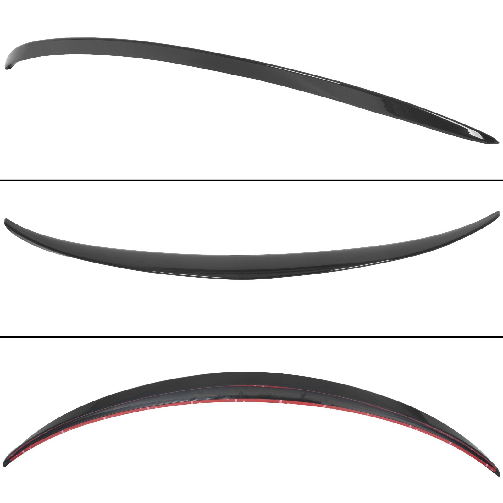 Fit For 2015-21 Mercedes W205 C300 C Class Sedan Gloss Black Trunk Spoiler Wing
